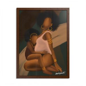 "Dear Mama" Framed 18x24 Poster