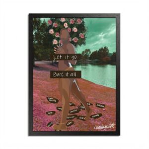 "Bare It All" Framed 18x24 Poster