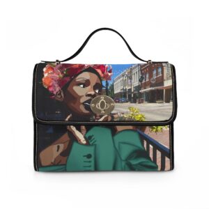 "Solo Dates" Canvas Handbag